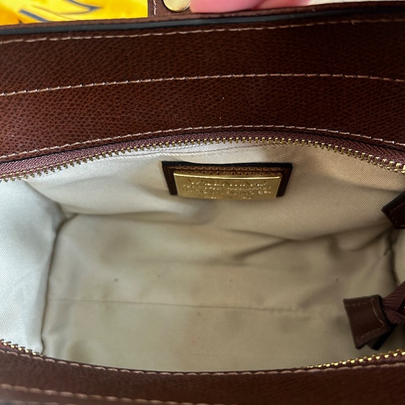 VALENTINO Kiki Palmellato Italian Leather Cross body in Carob - Picture 5 of 5